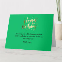 Bright and cheerful birthday