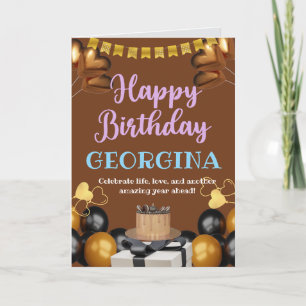 Bright and cheerful Birthday Card