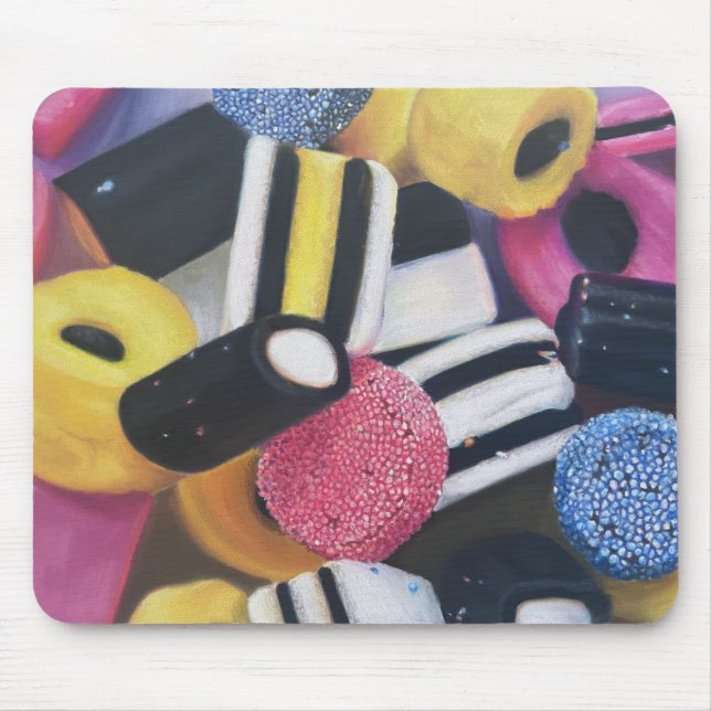 Bright and cheerful mouse pad (Front)