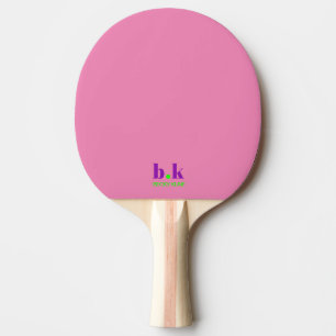 Bright and Colourful Ping Pong Paddle