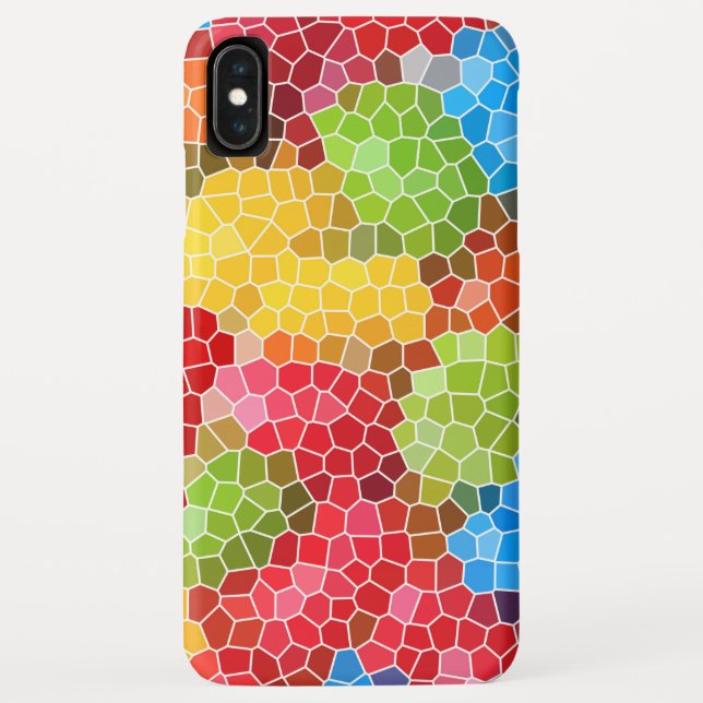 Bright and Colourful Unique Pattern Case-Mate iPhone Case (Back)