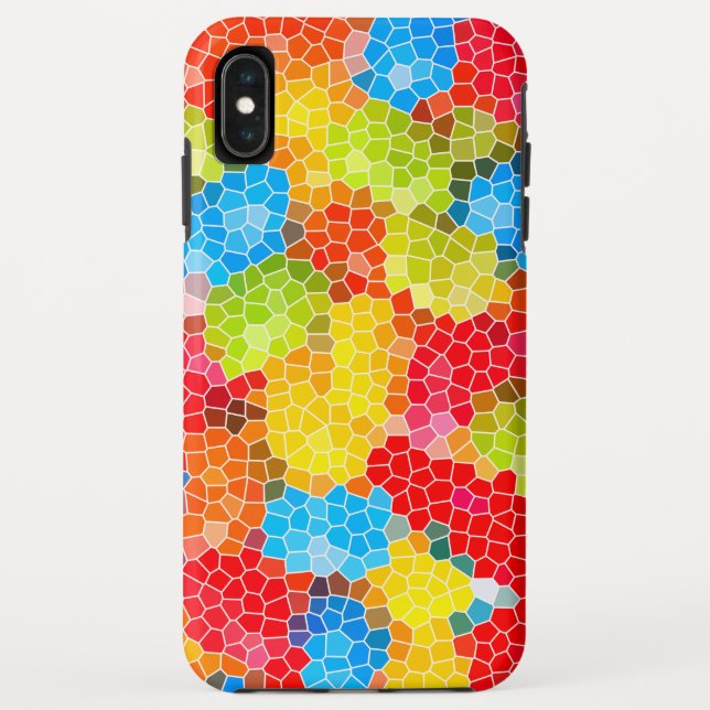 Bright and Colourful Unique Pattern Case-Mate iPhone Case (Back)