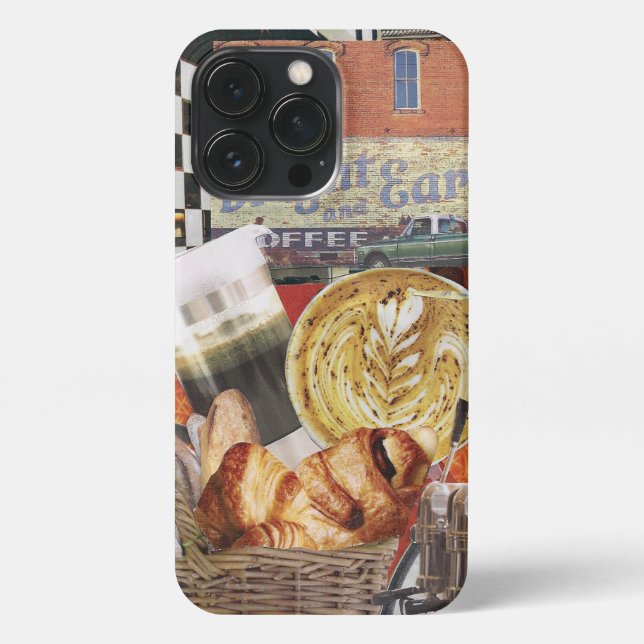 Bright and Early Coffee iPhone Case (Back)