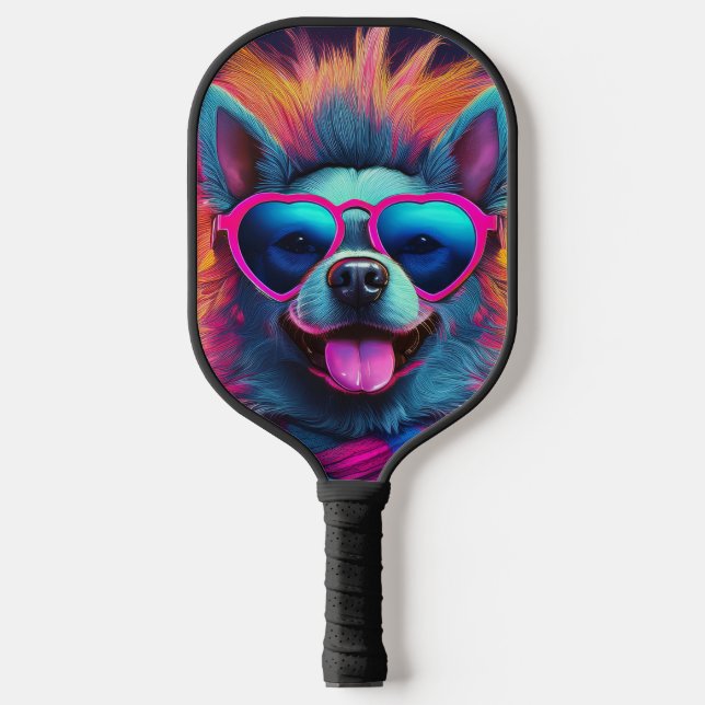 Bright and Funny Pickleball Racket Paddle (Front)