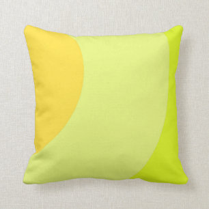 Bright and Vibrant Yellow Cushion