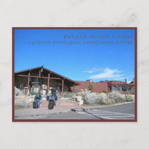 Bright Angel Lodge Grand Canyon National Park Postcard