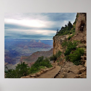 Bright Angel Trail Grand Canyon National Park Poster