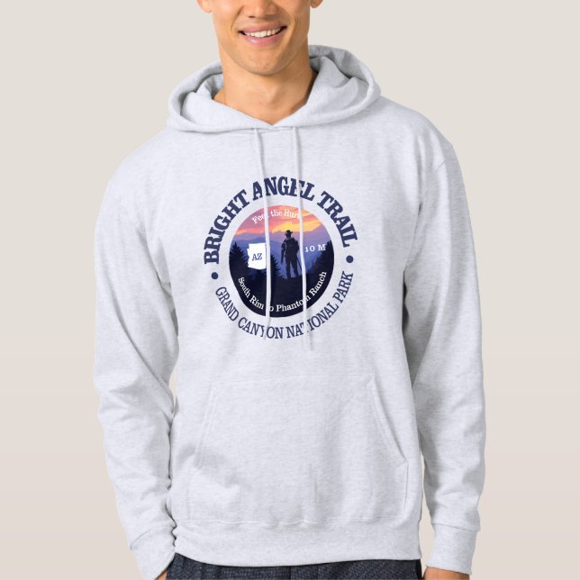 Bright Angel Trail (rd2) Hoodie (Front)