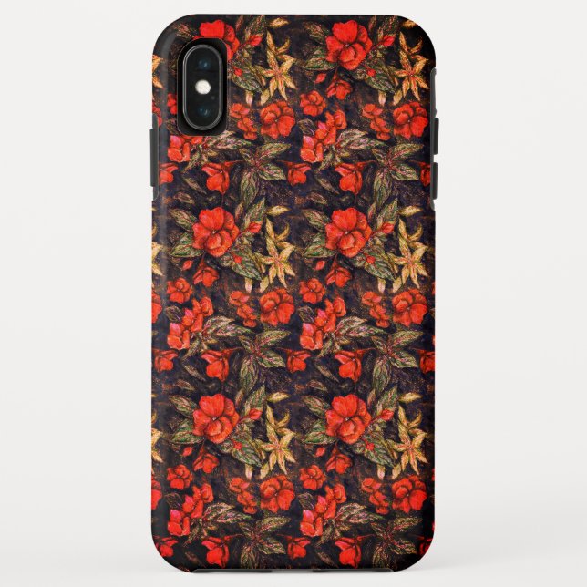 Bright Antique Flowers by Alexandra Cook Linandara Case-Mate iPhone Case (Back)