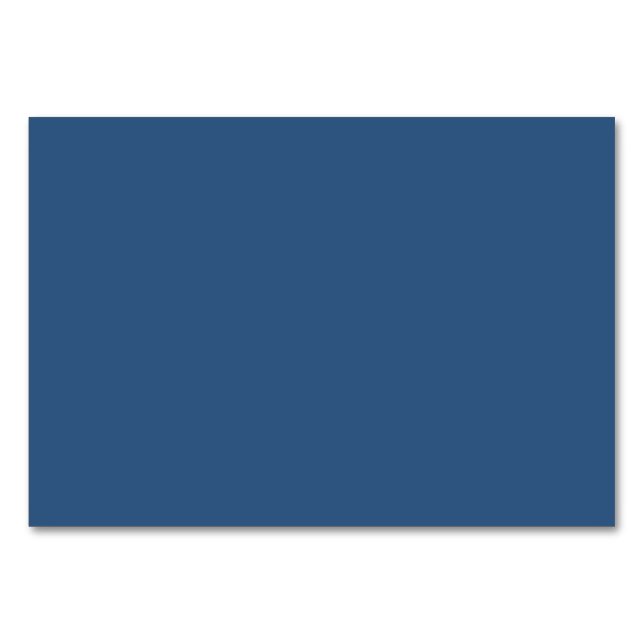 Bright Aqua Glow colour Table Number (Front)