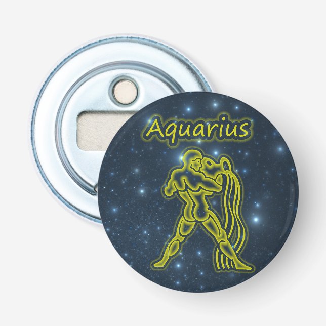Bright Aquarius Bottle Opener (Front)