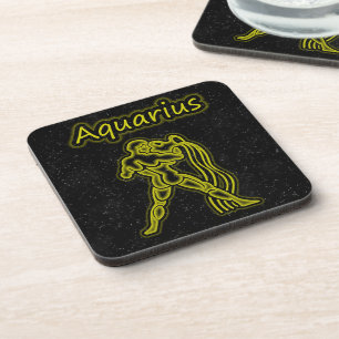 Bright Aquarius Coaster