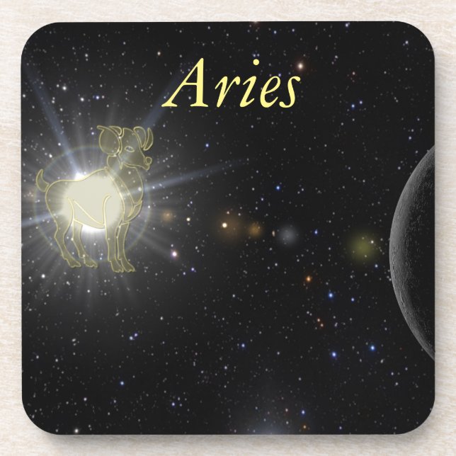 Bright Aries Coaster (Front)