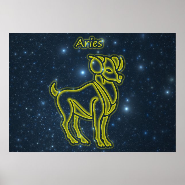 Bright Aries Poster (Front)