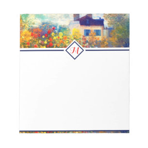 Bright artists garden Notepad