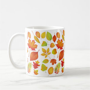 Bright Autumn Leaves Coffee Mug