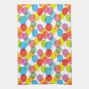 Bright Balloons Kitchen Towel