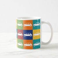 Bright Basics Checkerboard Mini Cooper