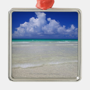 Bright beach metal tree decoration