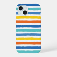 Bright Beachy Striped Pattern