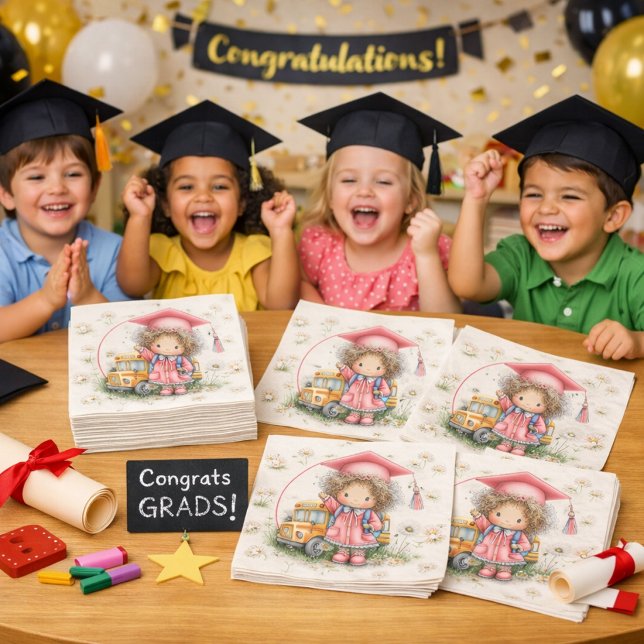 Bright Beginnings School‑Day Celebration Napkin (Creator Uploaded)