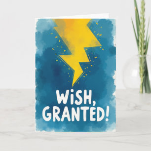 Bright Birthday Bolt Card
