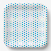 Bright Blue Polka Dots Preppy Multi use