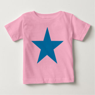 Bright Blue Star Baby T-Shirt