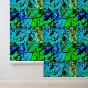 Bright blue texture Wallpaper,Dazzling fresh blue Wallpaper