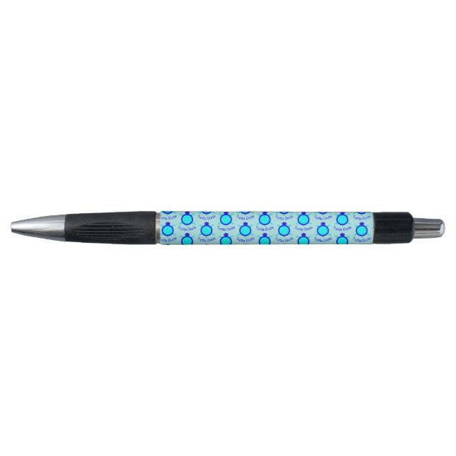 Bright Blue Turtle Dude Pen (Front)