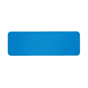 Bright Blue with Grainy Texture Return Address Label
