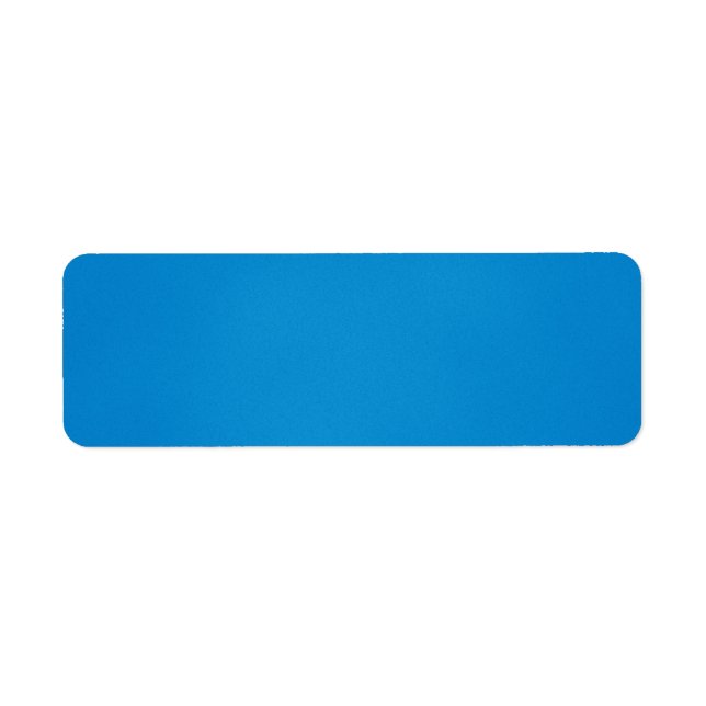 Bright Blue with Grainy Texture Return Address Label (Front)
