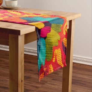 BRIGHT BOHEMIA boho-style table runner