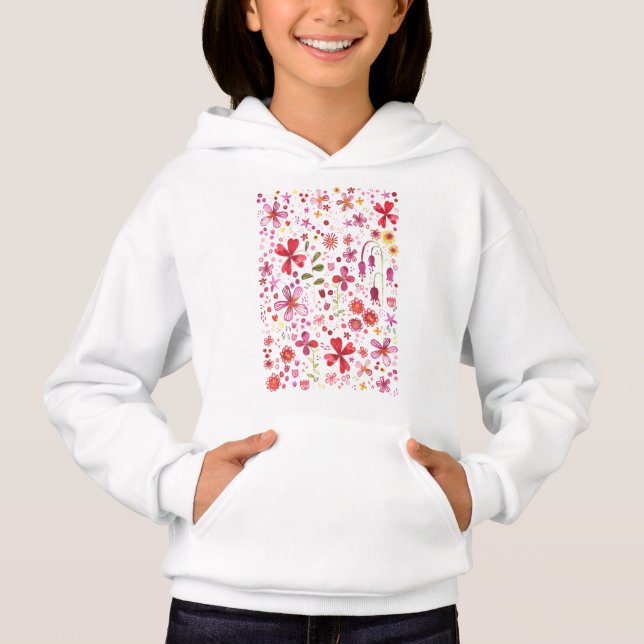 Bright Boho Wild Flower Watercolor (Front)