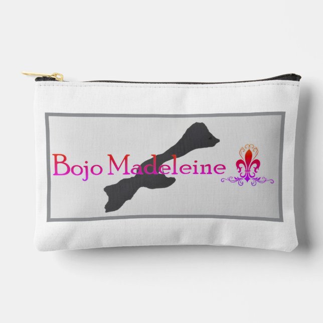 Bright Bojo Sm Zipper Pouch  (Front)