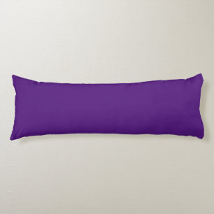 Bright Bold Purple Solid Block Color Body Cushion