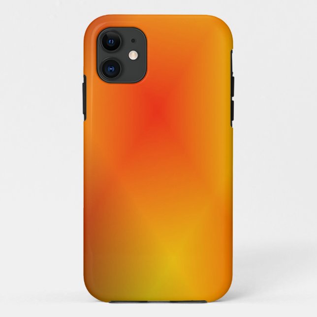 Bright Burnt Orange Case-Mate iPhone Case (Back)