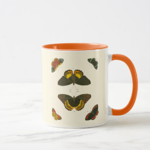 Bright Butterflies by Pieter Cramer Mug
