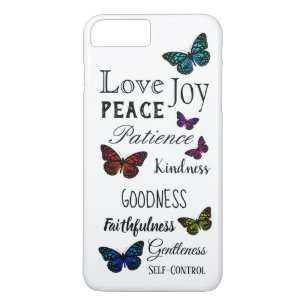 Bright Butterflies Christian Scripture iPhone 8 Plus/7 Plus Case