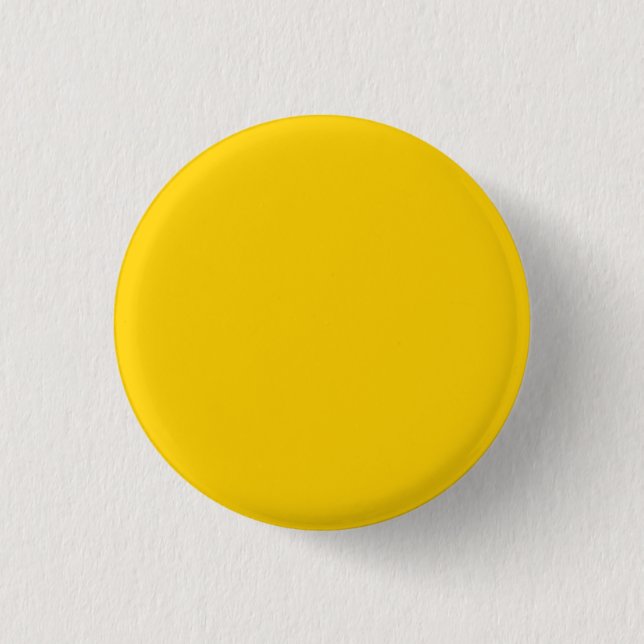 Bright Canary Yellow, Fashionable Colour Backgroun 3 Cm Round Badge (Front)