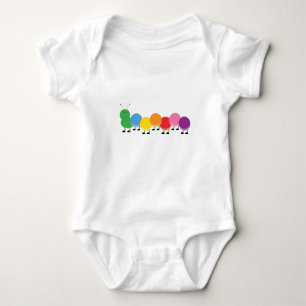 Bright Caterpillar Baby Bodysuit