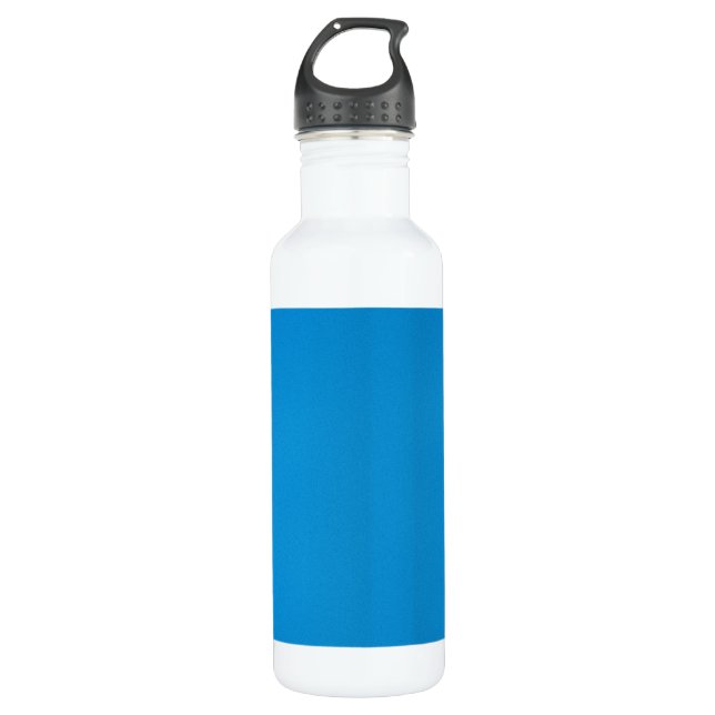 Bright Cerulean Blue with Grainy Texture 710 Ml Water Bottle (Front)