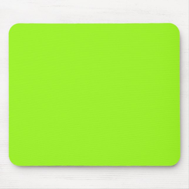 Bright Chartreuse Mousepad (Front)