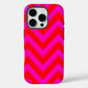 Bright Chevron Pattern Design iPhone 16 Pro Case