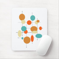 Bright Circles Retro Mid Century Modern