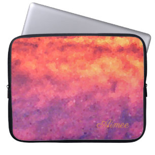 Bright, colorful, snazzy and modern laptop sleeve