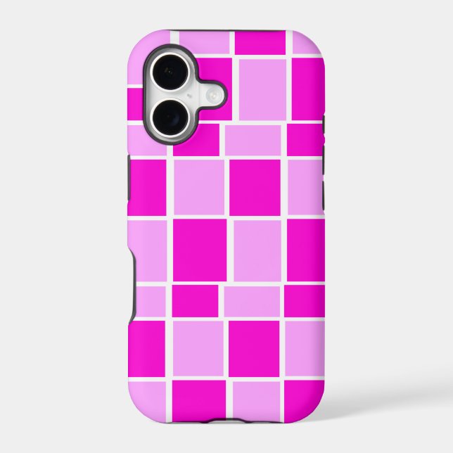 Bright Colorful Square Pattern Design (Back)