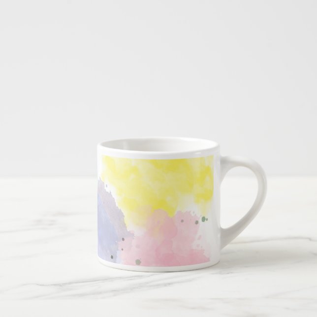 Bright Colors With a Gentle touch  Espresso Cup (Right)