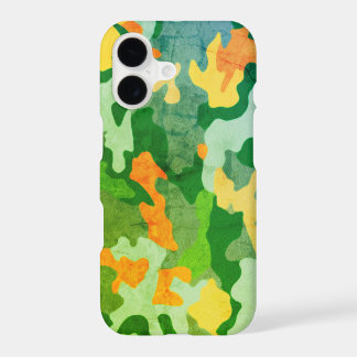 Bright Colour Camo Pattern