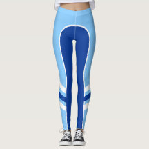 Bright Colour Side Band Leggings 2